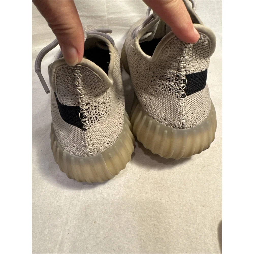 Adidas Yeezy Boost 350 V2 Beige Black SPLY-350 Size 11 HP7870 Kanye West